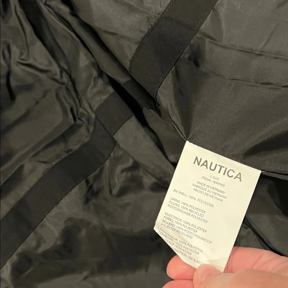 Nautica Women's Black Puffer Jacket